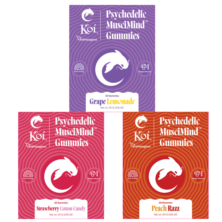Koi Psychedelic MusciMind Gummies - Ethereal Gold Dispensary