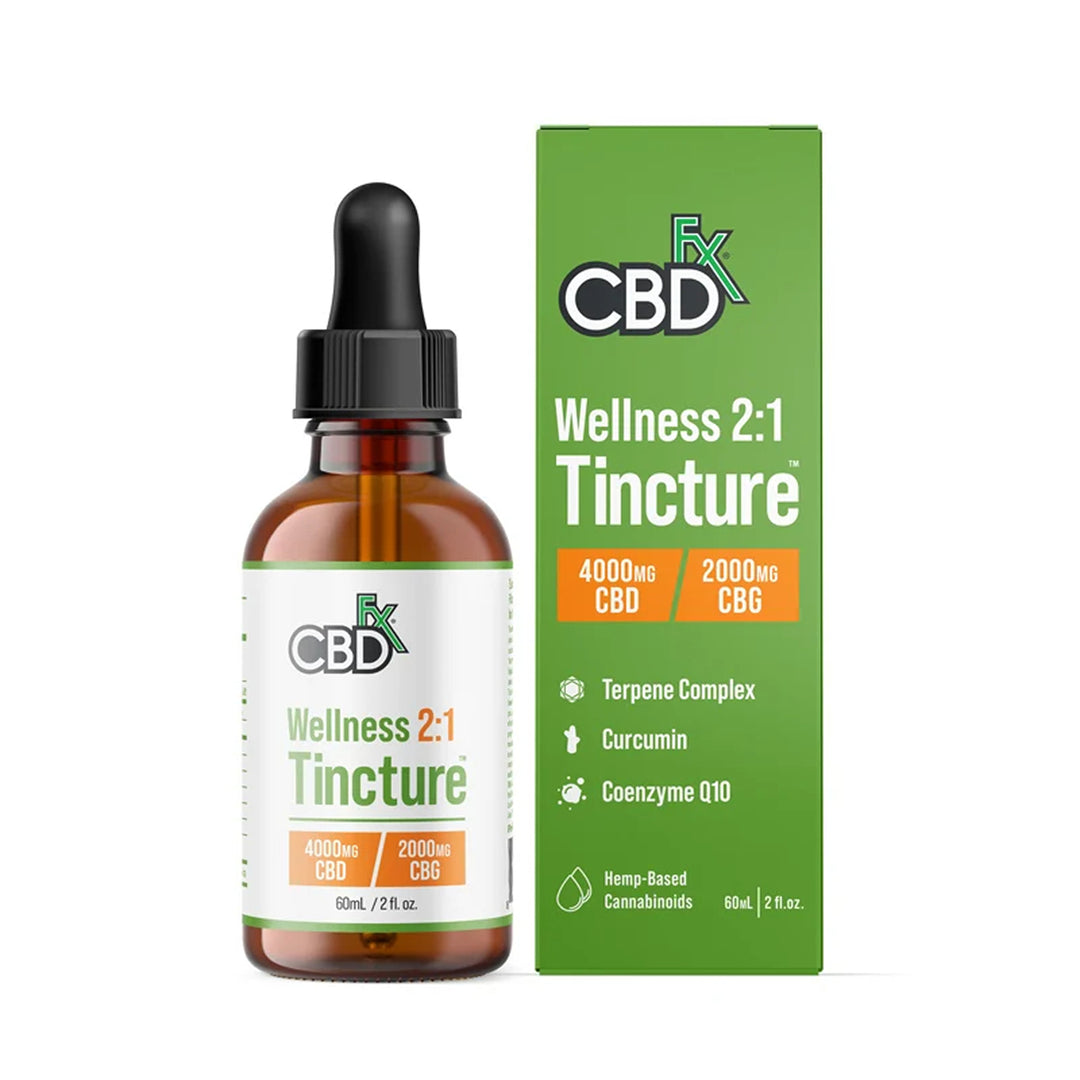 CBDfx Wellness 2:1 Tincture - Ethereal Gold Dispensary