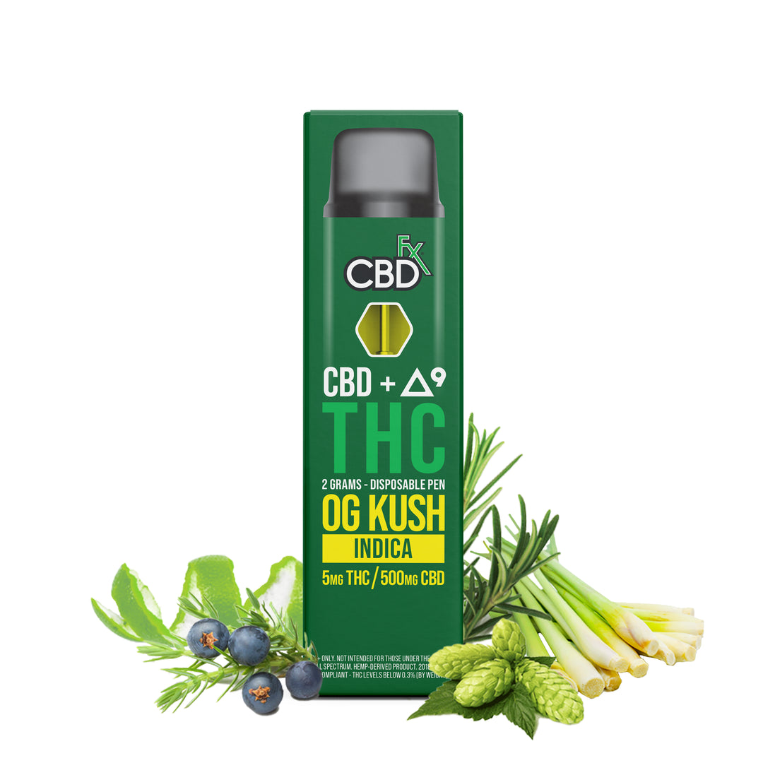 CBDfx 2 Gram CBD + Delta-9 Disposable Vape - Ethereal Gold Dispensary