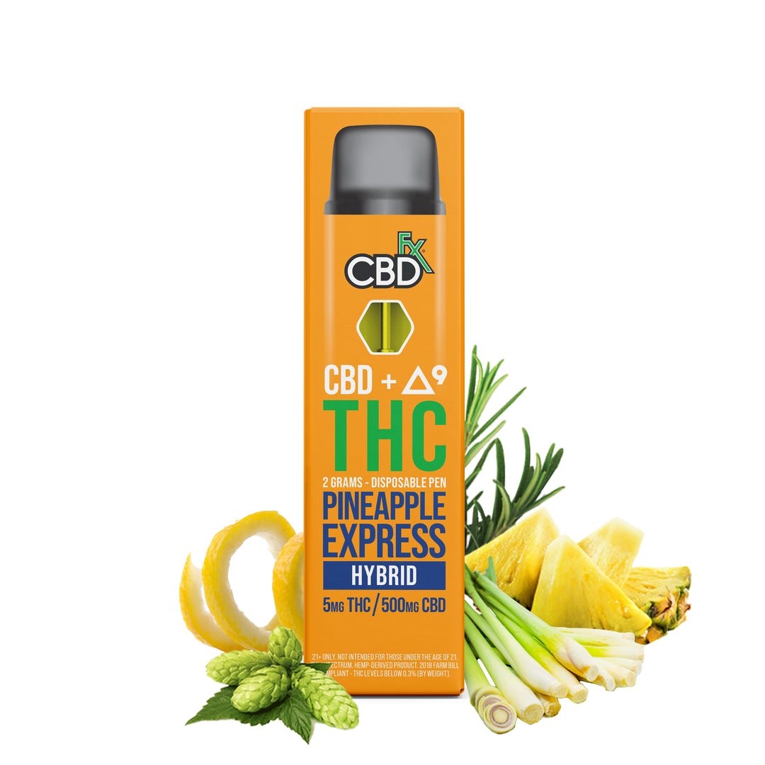 CBDfx 2 Gram CBD + Delta-9 Disposable Vape - Ethereal Gold Dispensary