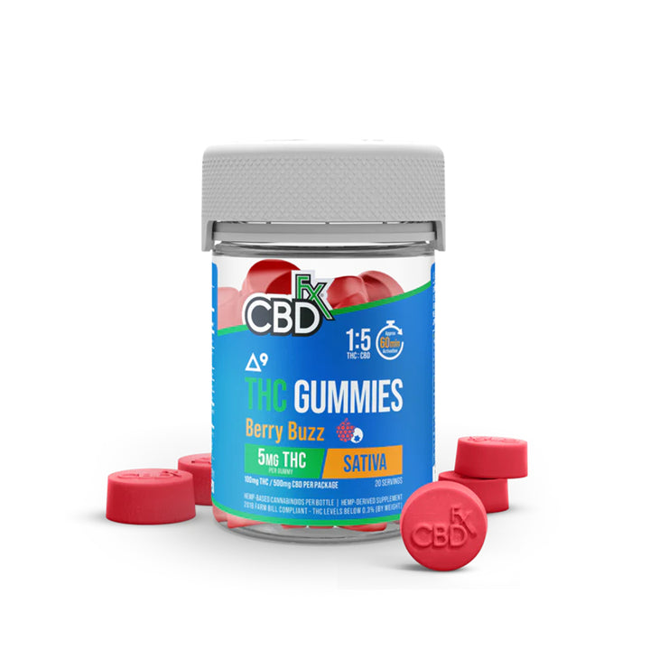 CBDfx Delta-9 Gummies - Ethereal Gold Dispensary