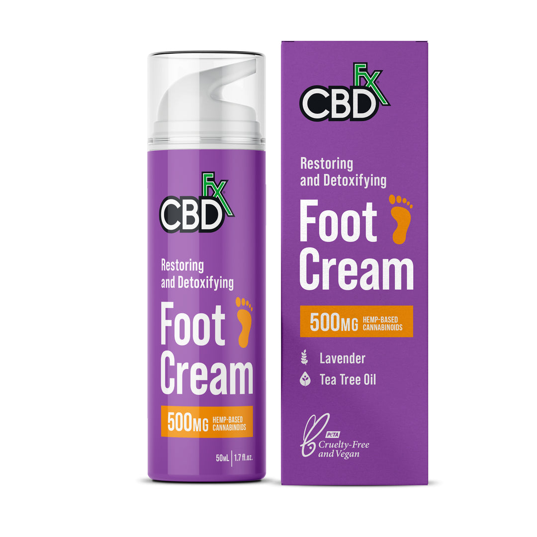 CBDfx Foot Cream - Ethereal Gold Dispensary