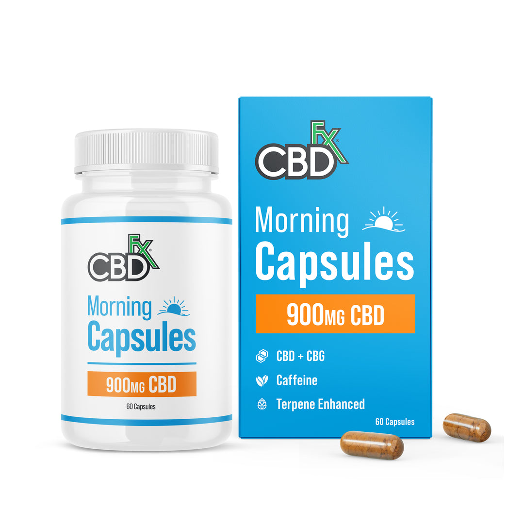CBDfx Morning Capsules - Ethereal Gold Dispensary