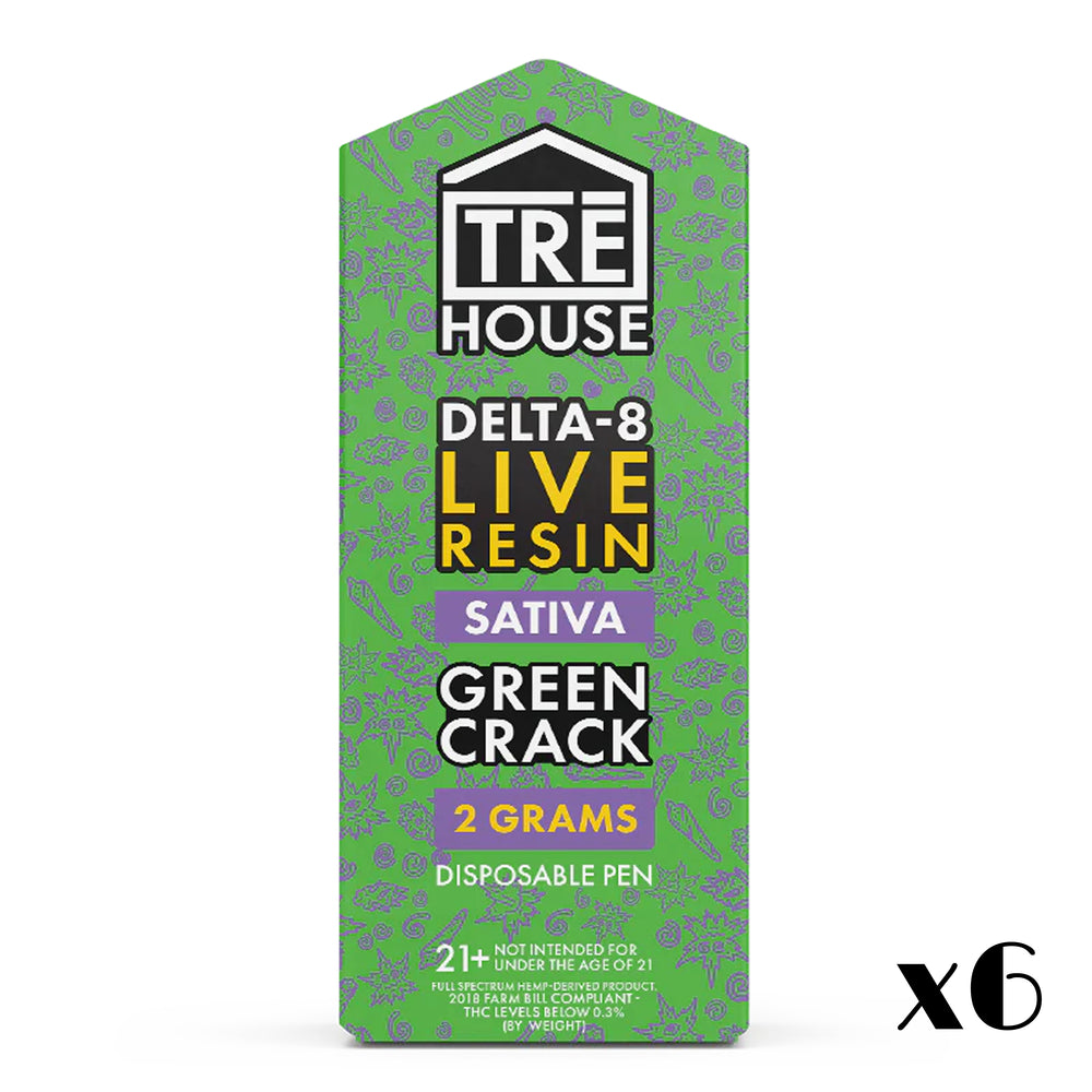 TRE House 2 Gram Delta-8 Live Resin Disposable Vape - Ethereal Gold Dispensary