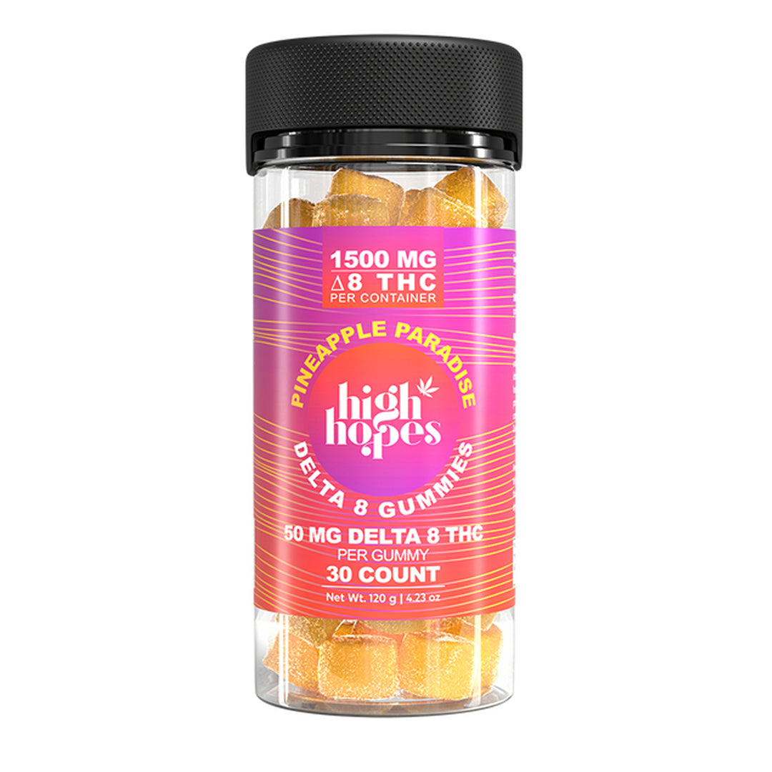 High Hopes Delta-8 Gummies - Ethereal Gold Dispensary