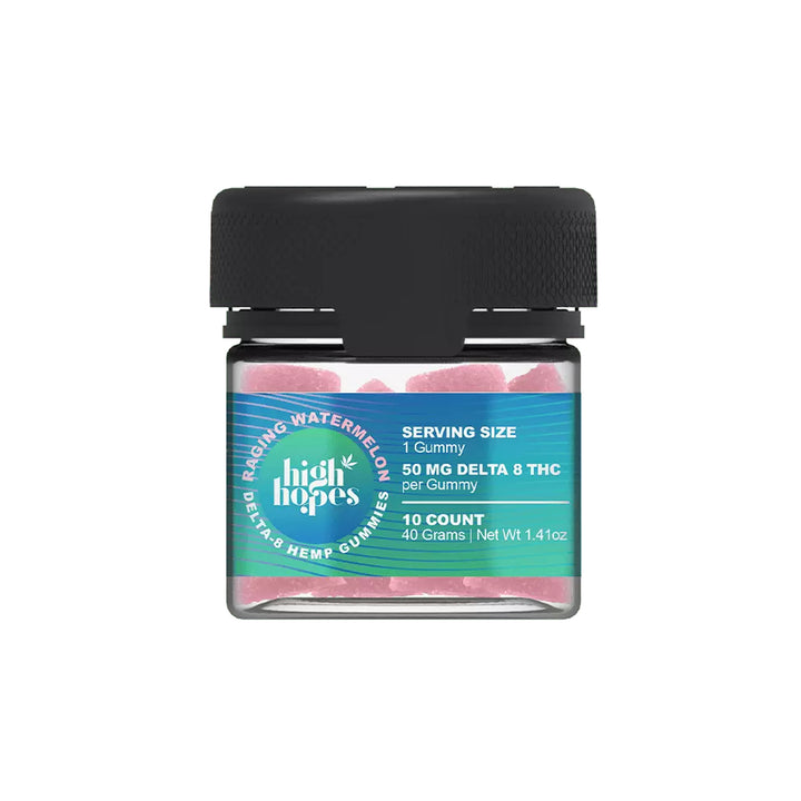 High Hopes Delta-8 Gummies - Ethereal Gold Dispensary