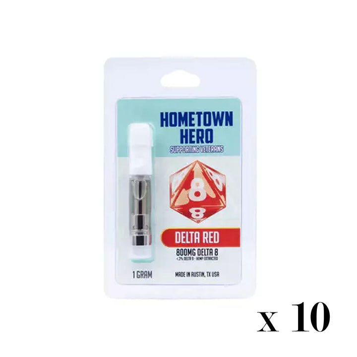 Hometown Hero 1 Gram Delta-8 Vape Cartridge - Ethereal Gold Dispensary