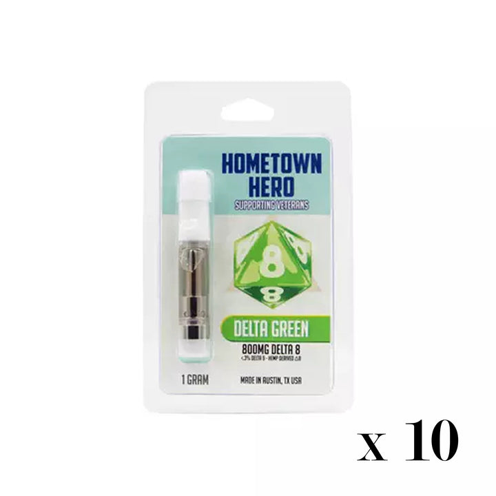 Hometown Hero 1 Gram Delta-8 Vape Cartridge - Ethereal Gold Dispensary