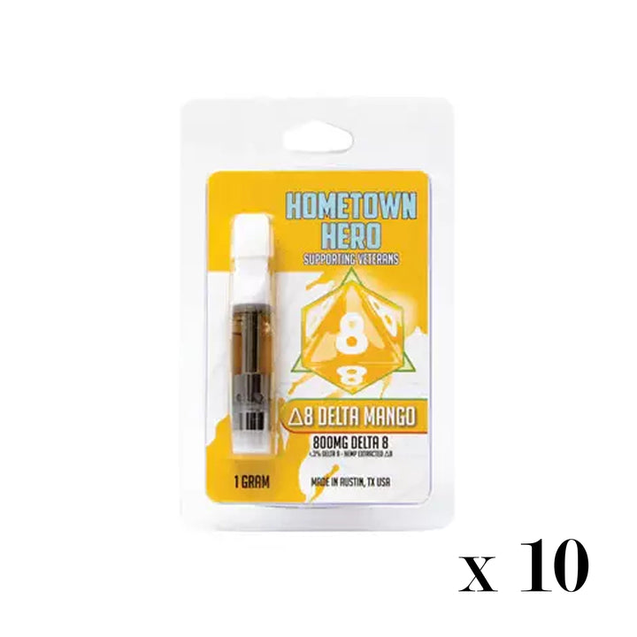 Hometown Hero 1 Gram Delta-8 Vape Cartridge - Ethereal Gold Dispensary