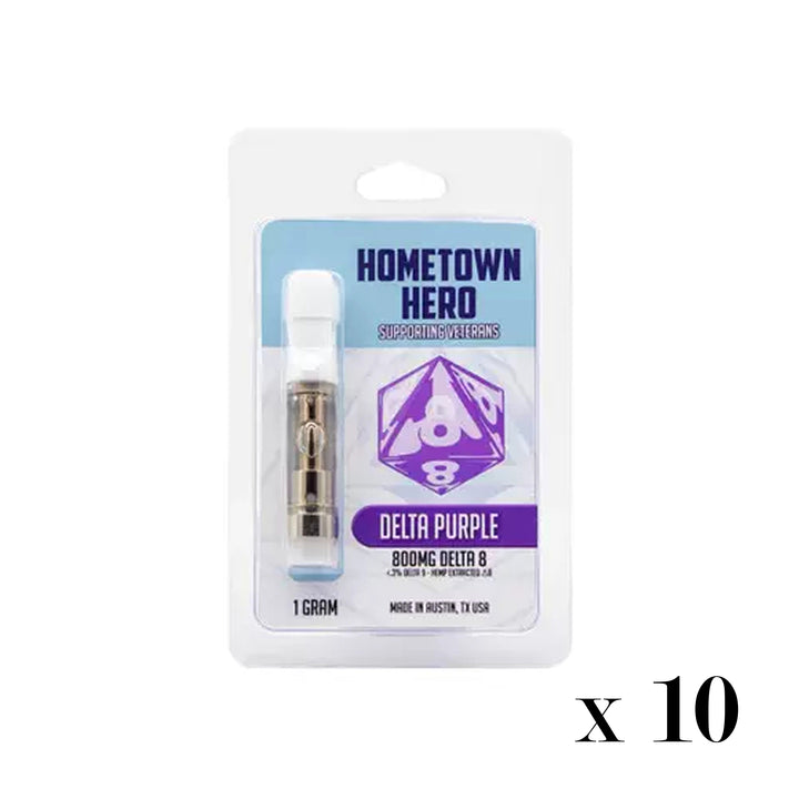 Hometown Hero 1 Gram Delta-8 Vape Cartridge - Ethereal Gold Dispensary