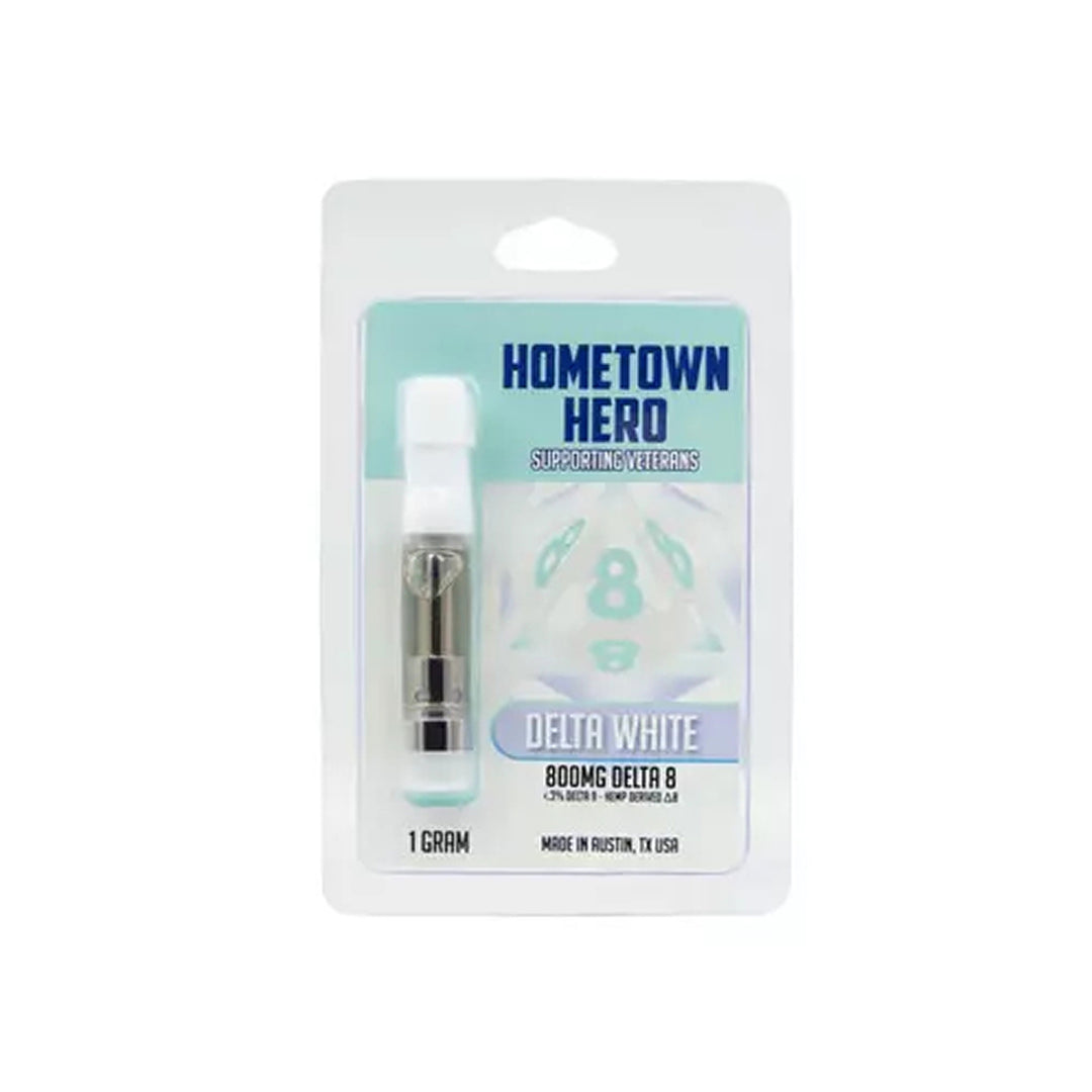 Hometown Hero 1 Gram Delta-8 Vape Cartridge - Ethereal Gold Dispensary