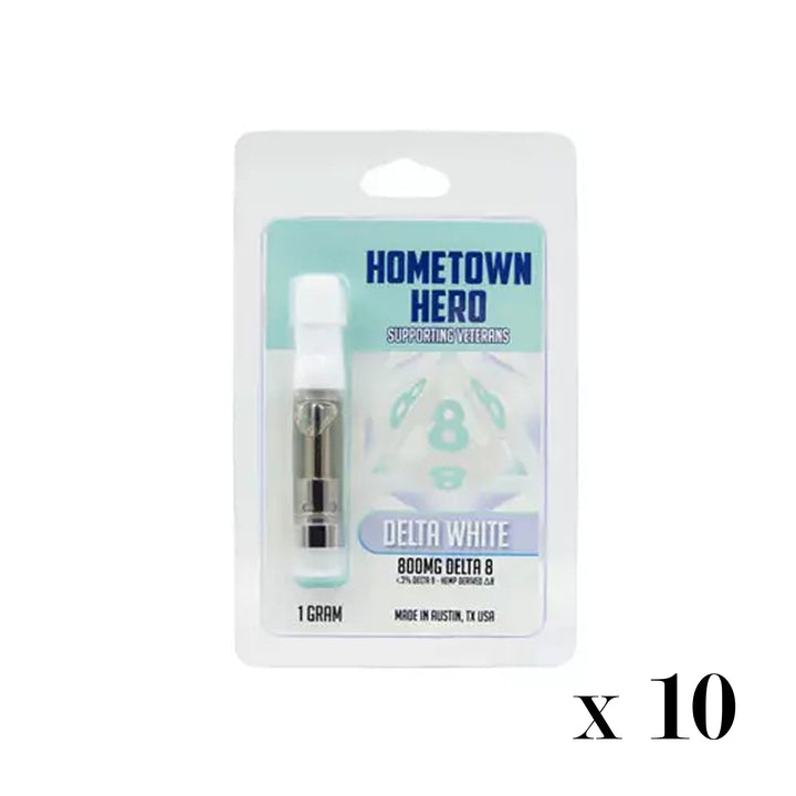 Hometown Hero 1 Gram Delta-8 Vape Cartridge - Ethereal Gold Dispensary