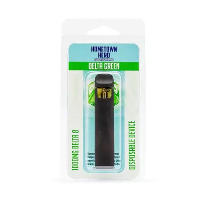 Hometown Hero 1 Gram Delta-8 Disposable Vape - Ethereal Gold Dispensary