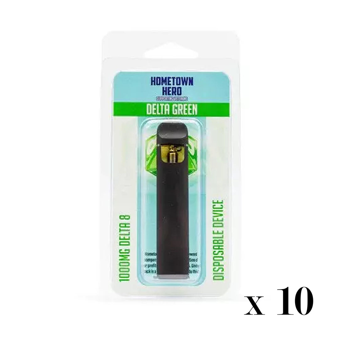 Hometown Hero 1 Gram Delta-8 Disposable Vape - Ethereal Gold Dispensary