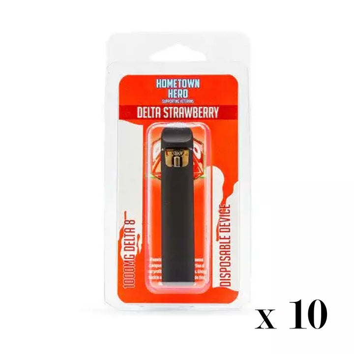 Hometown Hero 1 Gram Delta-8 Disposable Vape - Ethereal Gold Dispensary