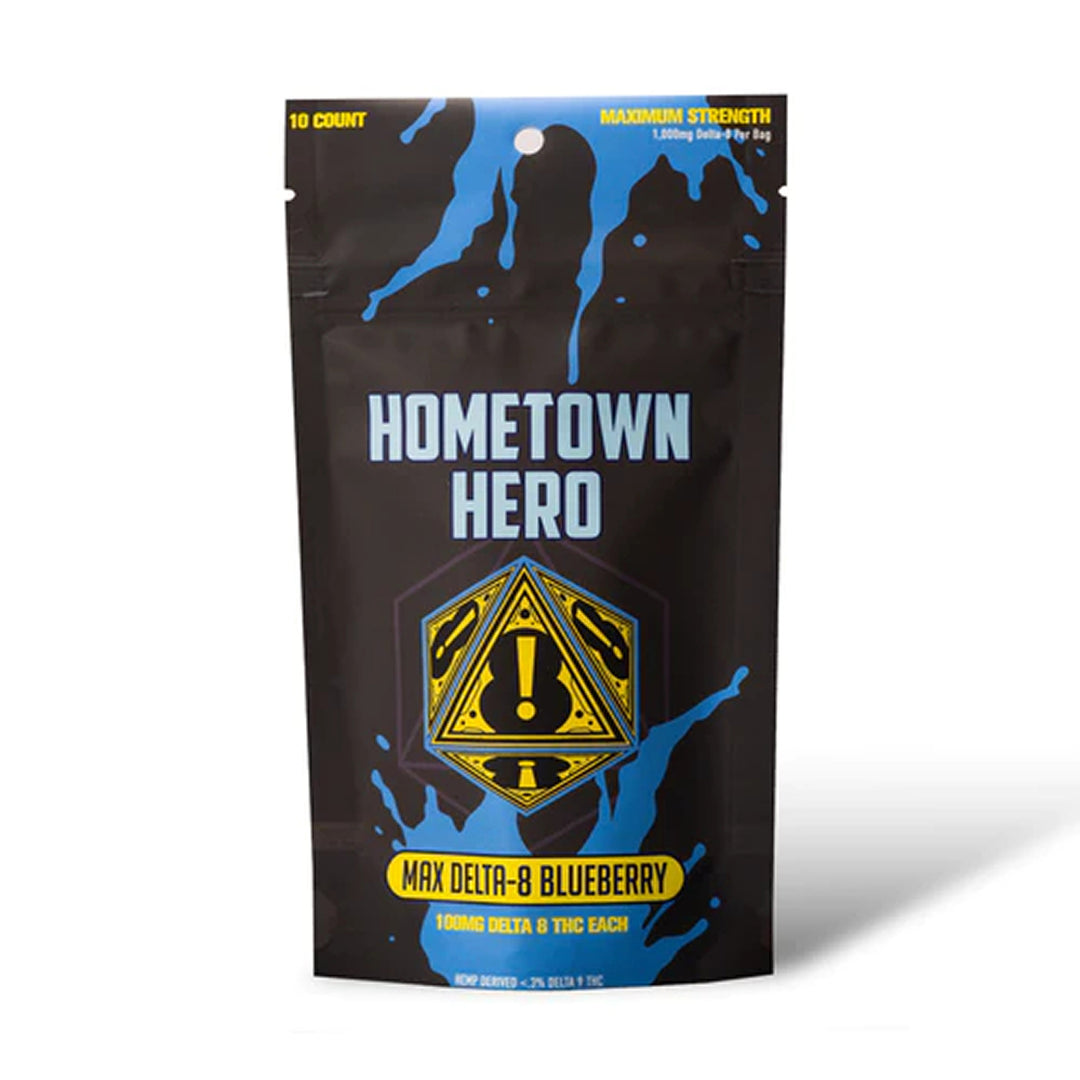 Hometown Hero Delta-8 Max Gummies - Ethereal Gold Dispensary
