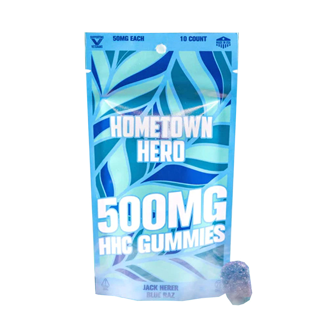 Hometown Hero HHC Gummies - Ethereal Gold Dispensary