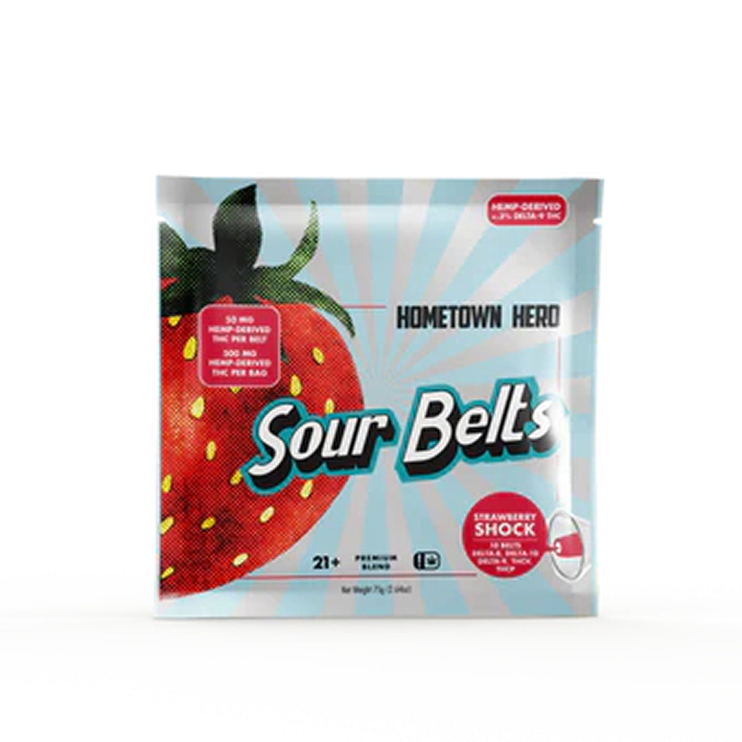 Hometown Hero Sour Belts - Ethereal Gold Dispensary