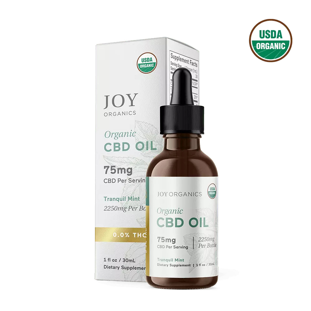 Joy Organics CBD Oil (Broad Spectrum) - Ethereal Gold Dispensary