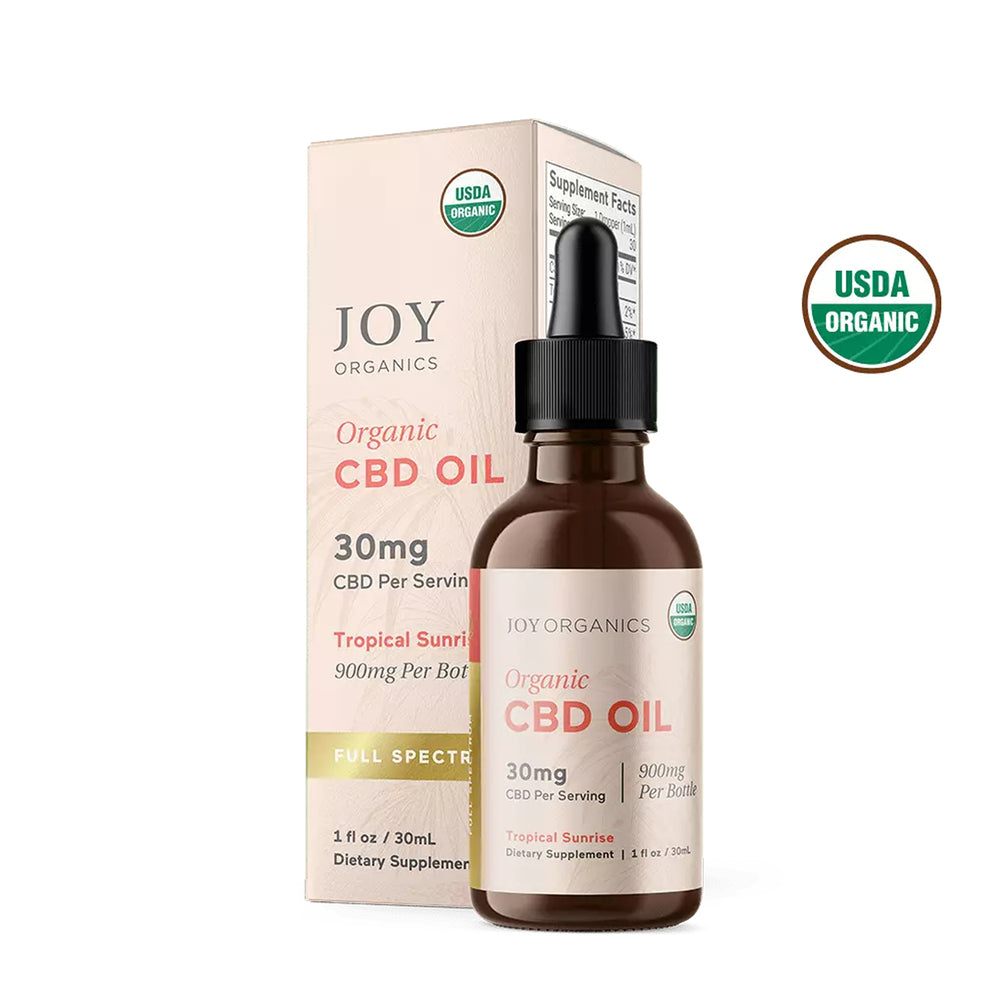 Joy Organics CBD Oil (Full Spectrum) - Ethereal Gold Dispensary