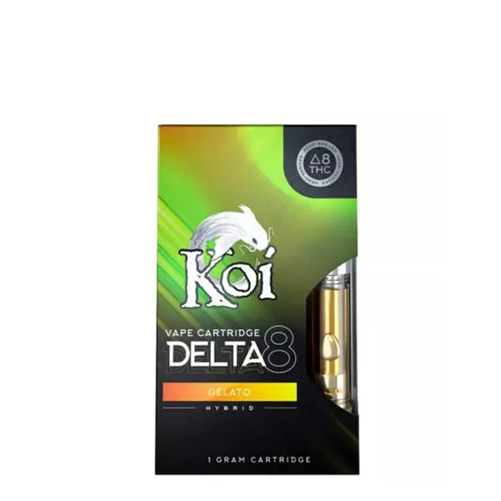 Koi 1 Gram Delta-8 Vape Cartridge - Ethereal Gold Dispensary