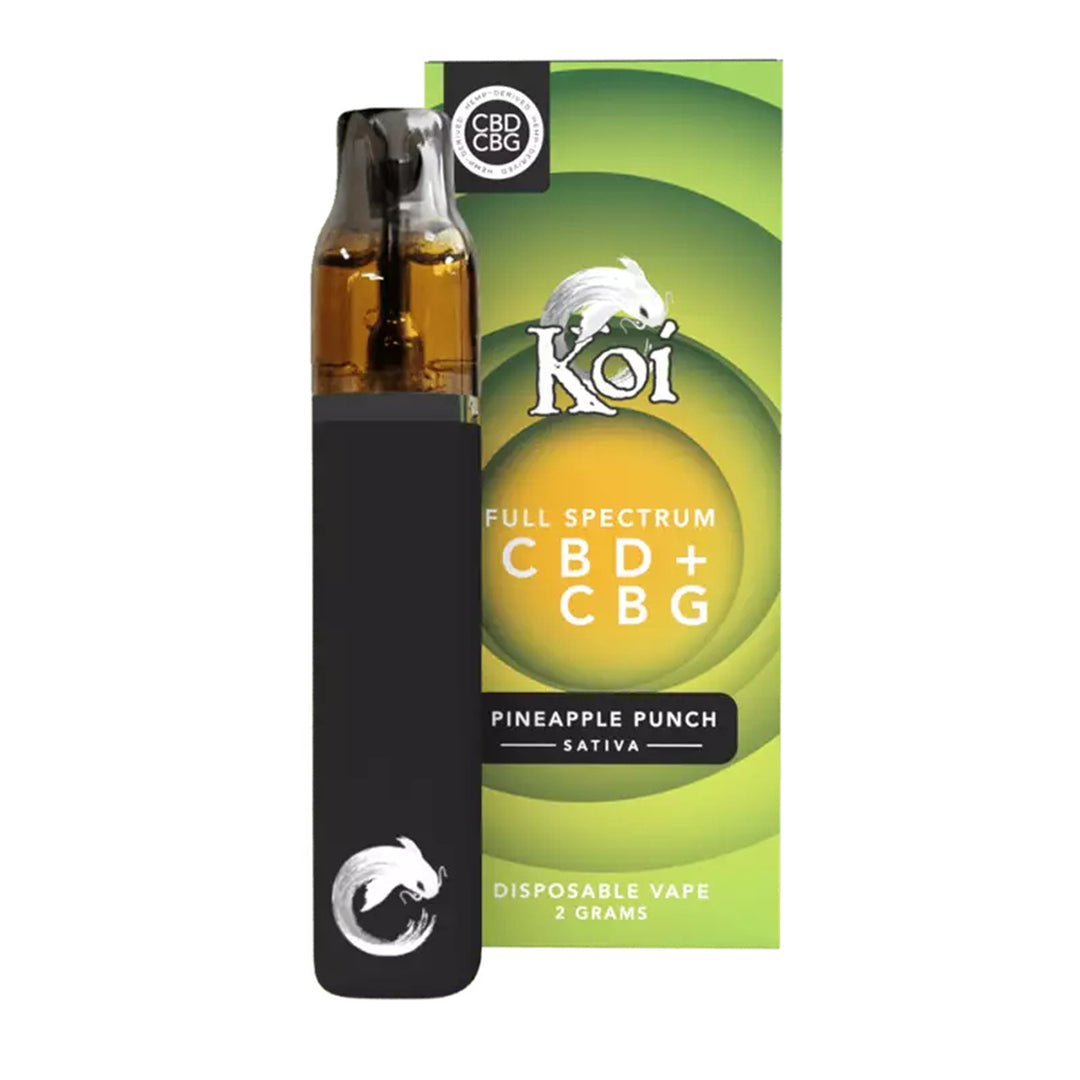 Koi 2 Gram CBD + CBG Disposable Vape - Ethereal Gold Dispensary