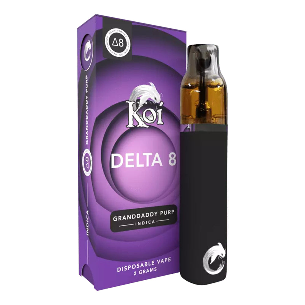 Koi 2 Gram Delta-8 Disposable Vape - Ethereal Gold Dispensary