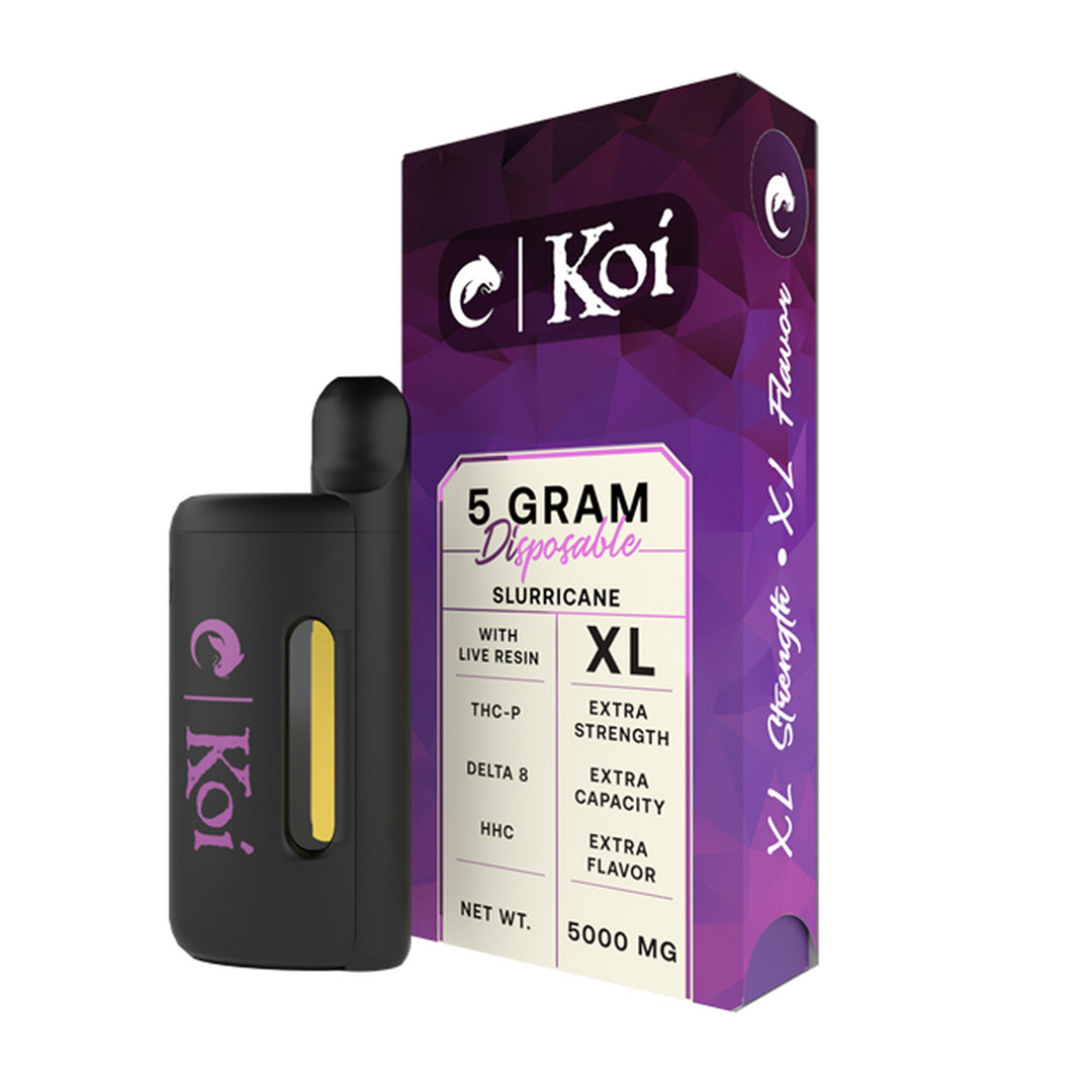 Koi 5 Gram THC-P Live Resin Disposable Vape - Ethereal Gold Dispensary