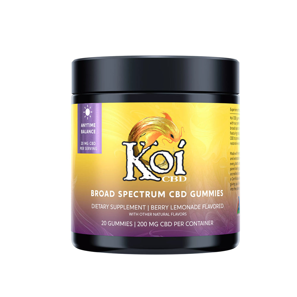 Koi Anytime Balance CBD Gummies - Ethereal Gold Dispensary