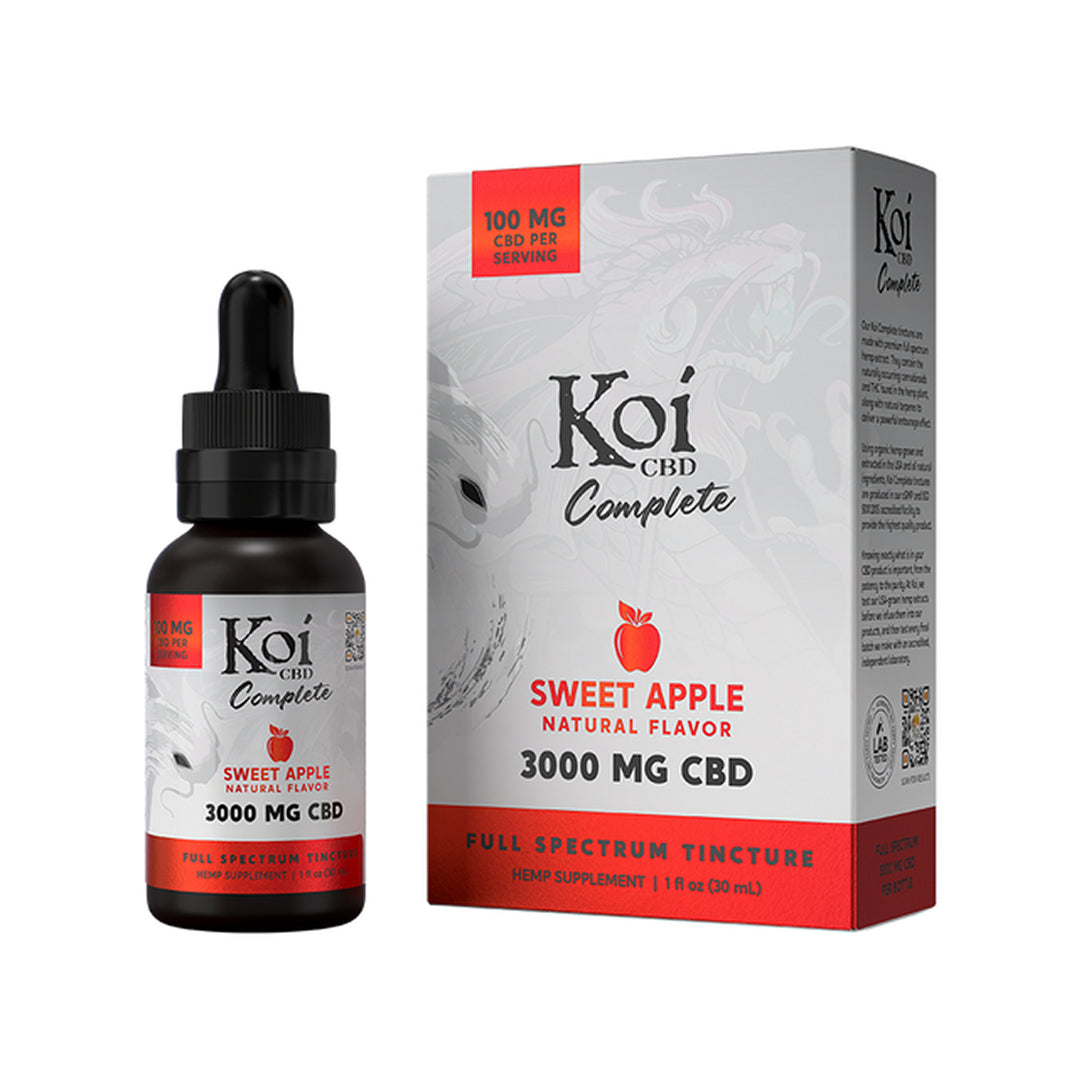 Koi Complete Full Spectrum CBD Tinctures - Ethereal Gold Dispensary