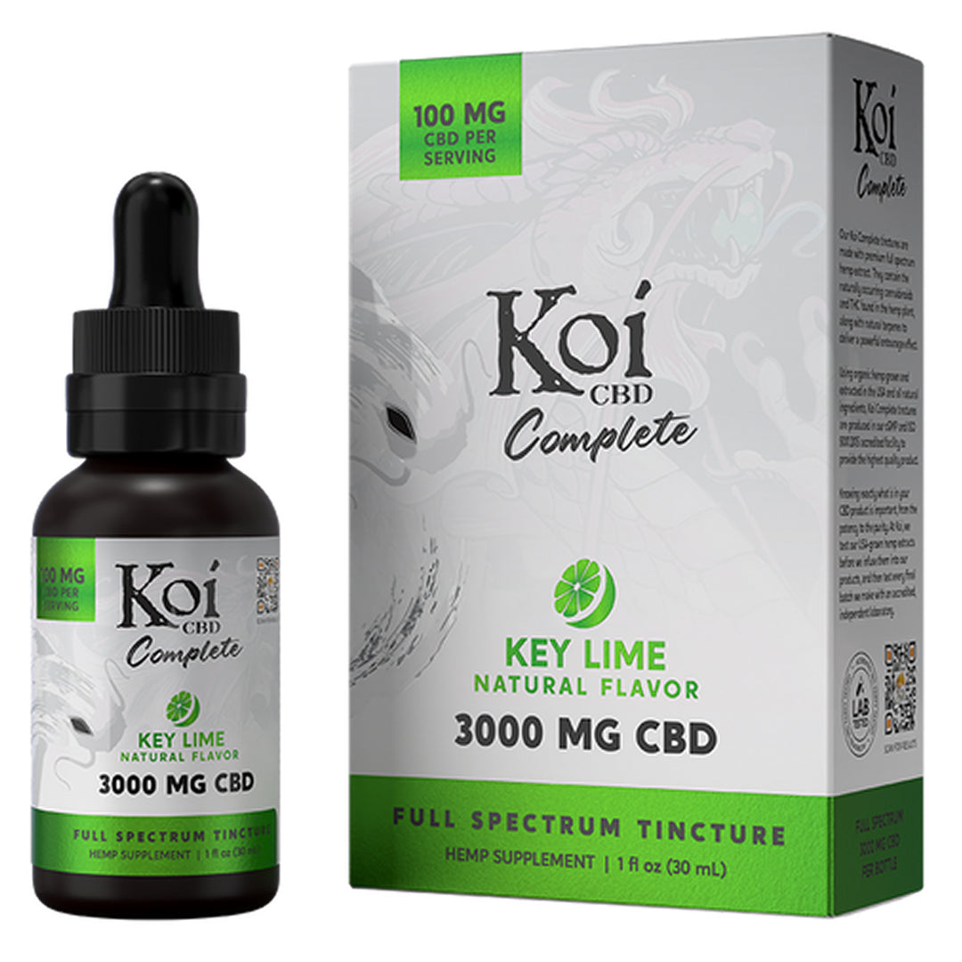 Koi Complete Full Spectrum CBD Tinctures - Ethereal Gold Dispensary