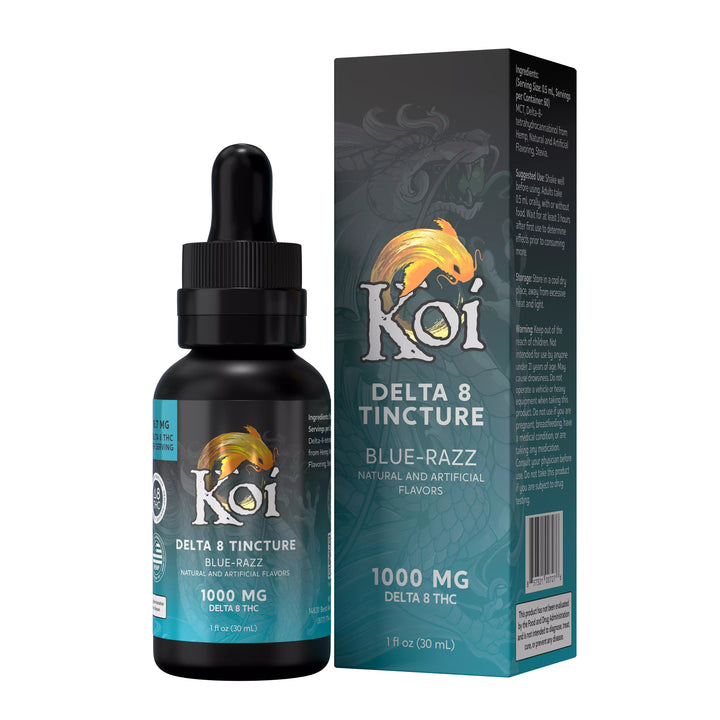 Koi Delta-8 Tincture - Ethereal Gold Dispensary