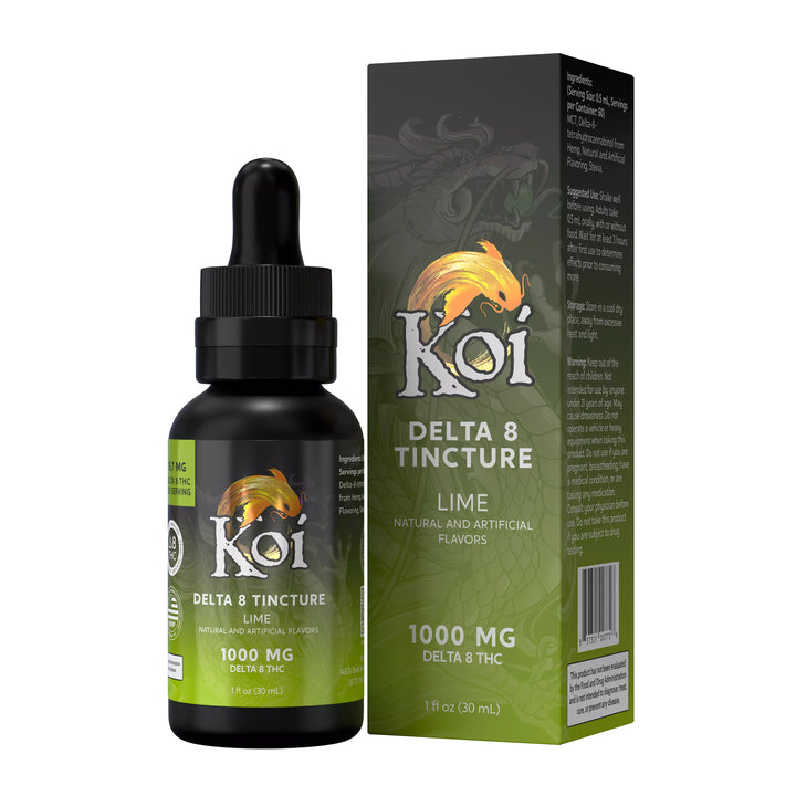 Koi Delta-8 Tincture - Ethereal Gold Dispensary