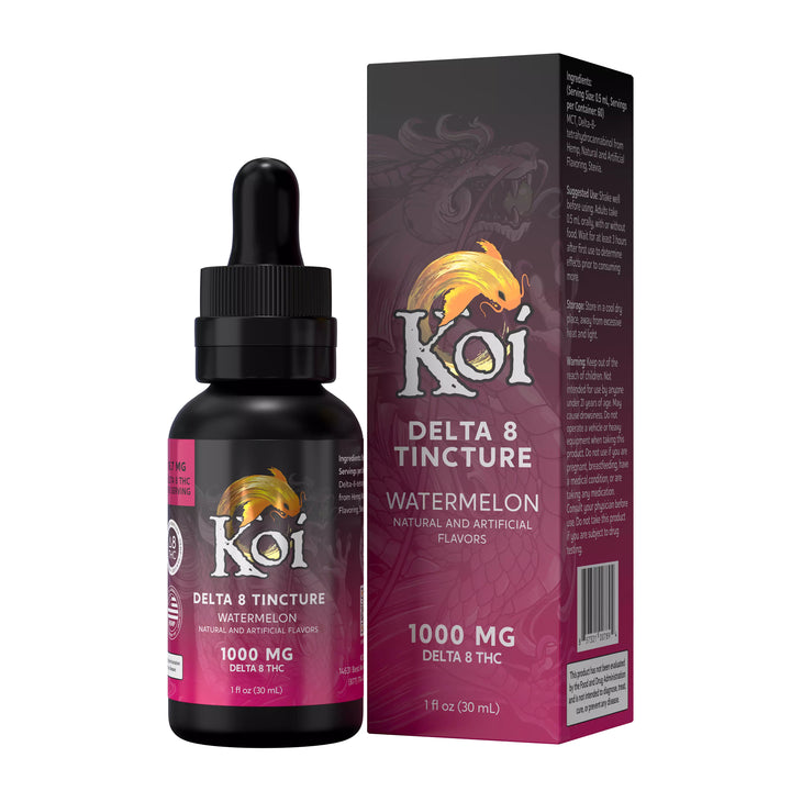 Koi Delta-8 Tincture - Ethereal Gold Dispensary