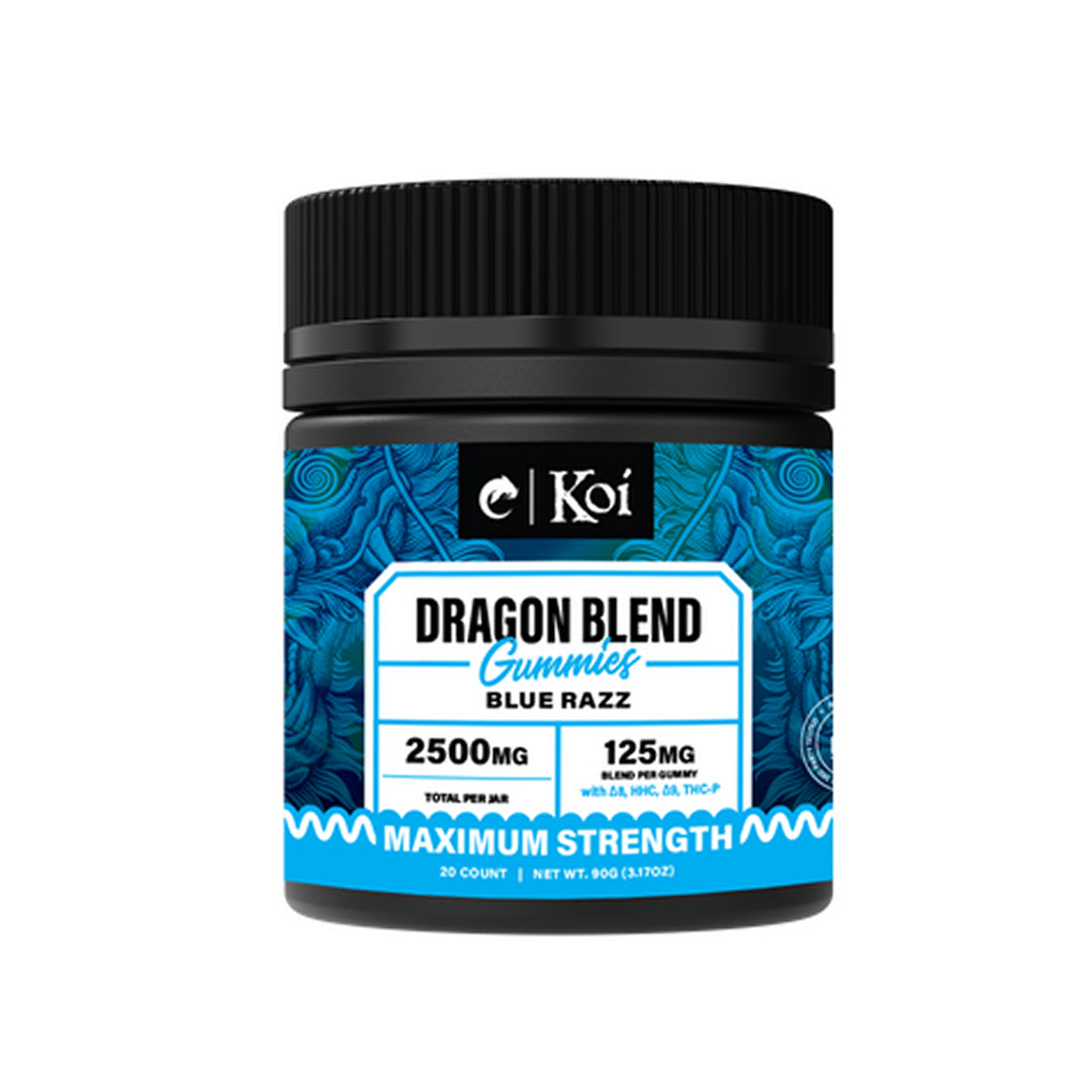 Koi Dragon Blend Gummies - Ethereal Gold Dispensary