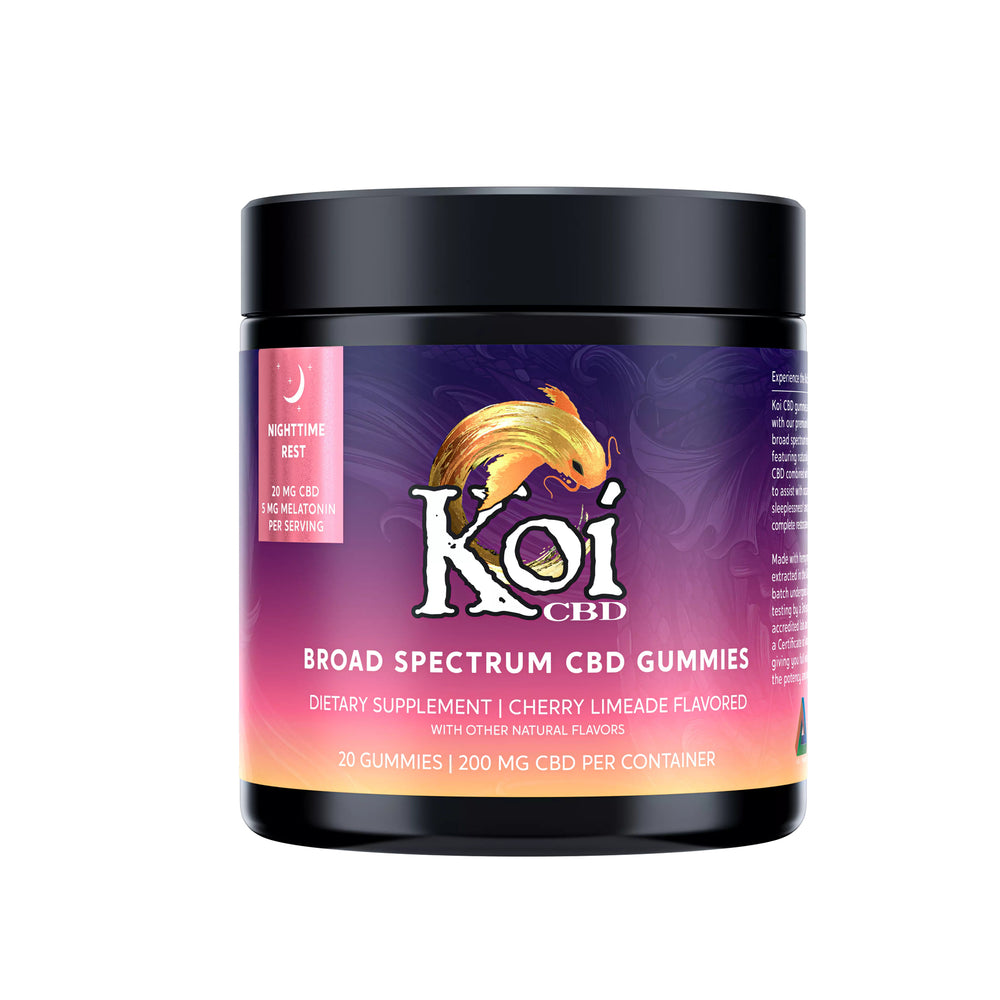 Koi Nighttime Rest CBD Gummies - Ethereal Gold Dispensary