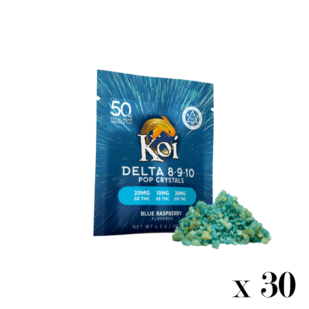 Koi Delta-8-9-10 Pop Crystals - Ethereal Gold Dispensary