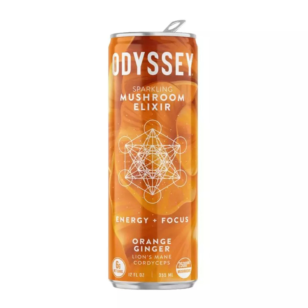 Odyssey Sparkling Mushroom Elixir - Ethereal Gold Dispensary