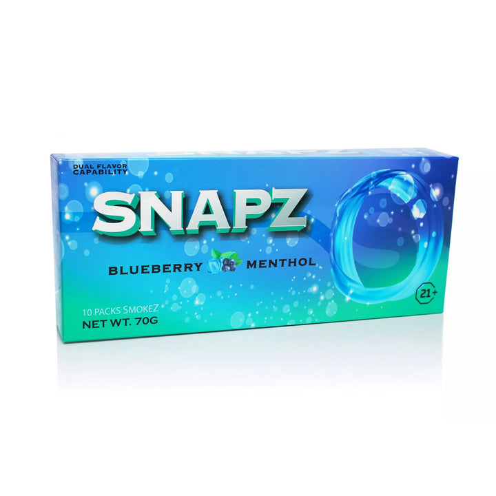 Snapz CBD Hemp Cigarettes - Flavor Capsule/Menthol - Ethereal Gold Dispensary