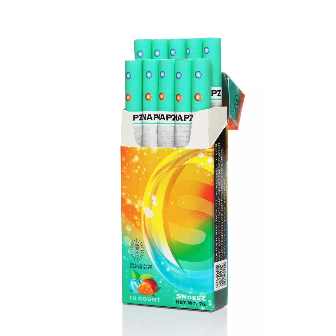 Snapz CBD Hemp Cigarettes - Flavor Capsule/Menthol - Ethereal Gold Dispensary