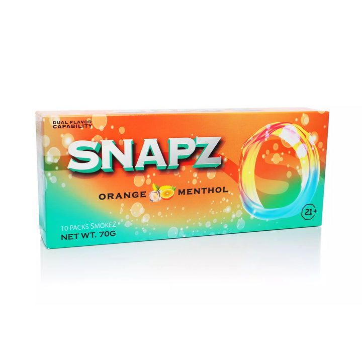 Snapz CBD Hemp Cigarettes - Flavor Capsule/Menthol - Ethereal Gold Dispensary
