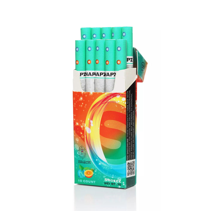 Snapz CBD Hemp Cigarettes - Flavor Capsule/Menthol - Ethereal Gold Dispensary