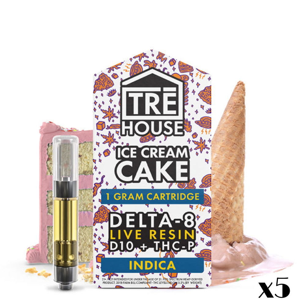 TRE House 1 Gram Delta-8 Live Resin Blend Cartridge - Ethereal Gold Dispensary