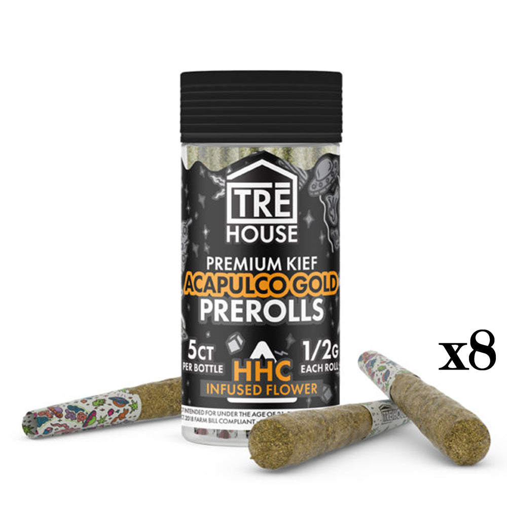 TRE House Premium Kief HHC Pre-Rolls - Ethereal Gold Dispensary