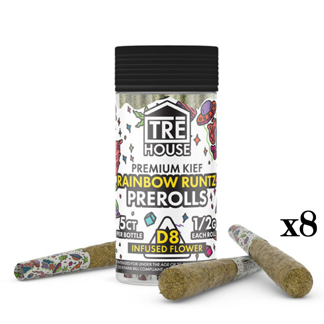 TRE House Premium Kief Delta-8 Pre-Rolls - Ethereal Gold Dispensary