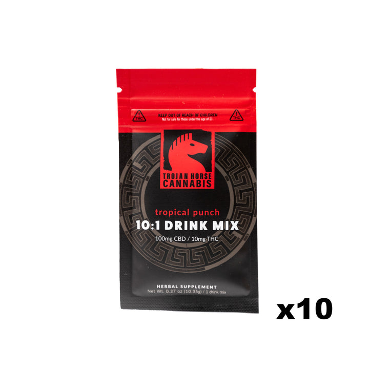 Trojan Horse Cannabis 10:1 Delta-9 Drink Mix - Ethereal Gold Dispensary