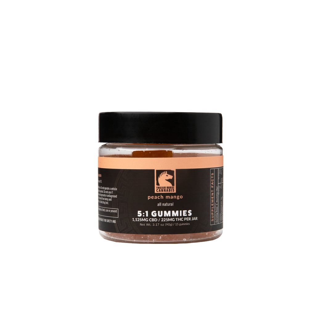Trojan Horse Cannabis 5:1 Delta-9 Gummies - Ethereal Gold Dispensary