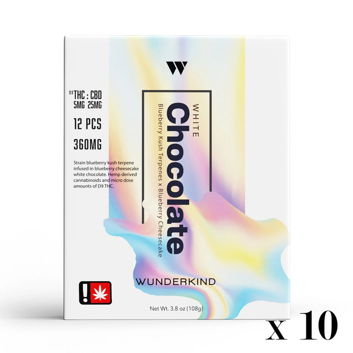 Wunderkind Delta-9 Chocolate - Blueberry Cheesecake - Ethereal Gold Dispensary