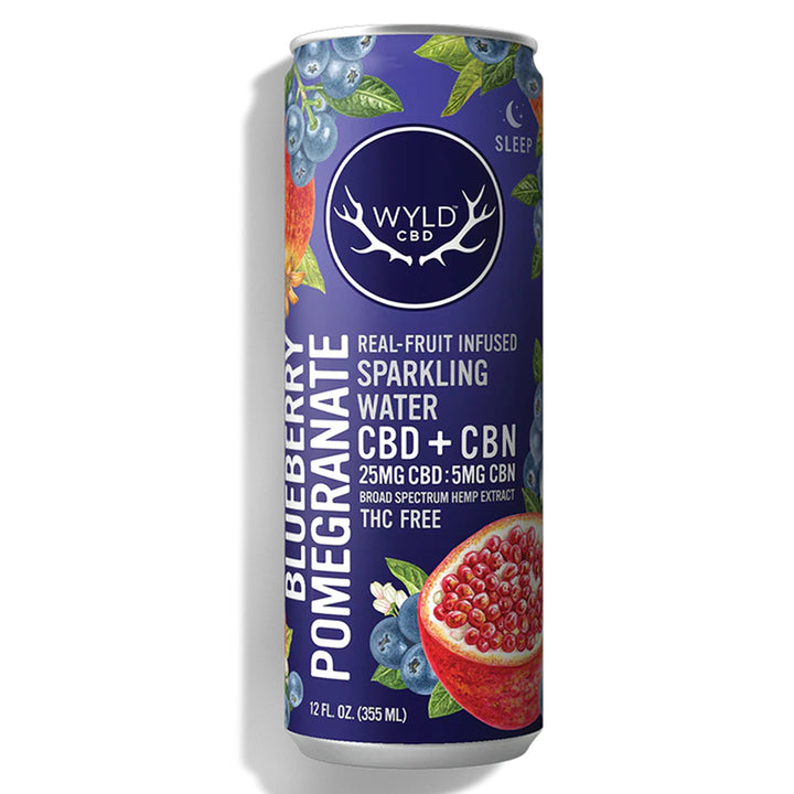 Wyld CBD + CBN Sparkling Water - Ethereal Gold Dispensary