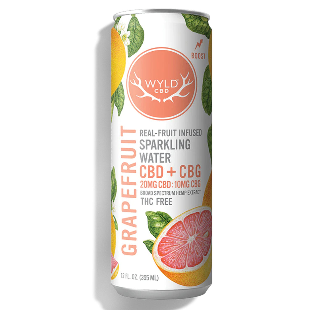 Wyld CBD + CBG Sparkling Water - Ethereal Gold Dispensary